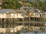 Stilt Houses By Old Port  Tagbilaran  Capital of Bohol  Philippines  Southeast Asia  Asia