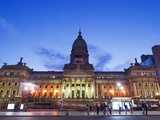 Palacio Del Congreso (National Congress Building)  Plaza Del Congreso  Buenos Aires  Argentina