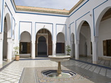 Bahia Palace  Marrakech  Morocco  North Africa  Africa