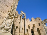 Severan Basilica  Leptis Magna  UNESCO World Heritage Site  Tripolitania  Libya  North Africa