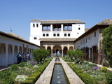 Generalife  Alhambra Palace  UNESCO World Heritage Site  Granada  Andalucia  Spain  Europe