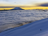 View From Volcan Cotopaxi  5897M  Highest Active Volcano in the World  Ecuador  South America