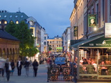 Karl Johans Gate  Pedestrianised Street in the City Center  Oslo  Norway  Scandinavia  Europe