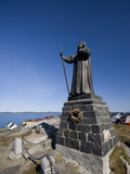 Monument  Nuuk  Greenland  Arctic  Polar Regions