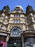Facade of Leeds Markets  Leeds  West Yorkshire  England  Uk