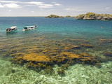Clear Waters Between Limestone Islands  Hundred Islands  Lingayen Gulf  Philippines