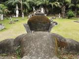 Statue at Xieng Khuan (Buddha Park)  Vientiane  Laos  Indochina  Southeast Asia  Asia