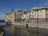 Waterside Buildings at Stromgatan  Stockholm  Sweden  Scandinavia  Europe