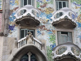 Casa Batllo By Gaudi  Barcelona  Catalonia  Spain  Europe