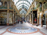 Interior of Cross Arcade  Leeds  West Yorkshire  England  Uk