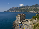 Cetara Fort  Amalfi Coast  UNESCO World Heritage Site  Campania  Italy  Europe