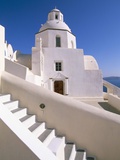 Fira  Island of Santorini (Thira)  Cyclades Islands  Aegean  Greek Islands  Greece  Europe