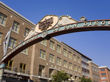Gateway Arch in the Gaslamp Quarter  San Diego  California  United States of America  North America