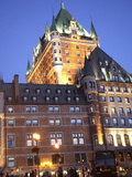 Chateau Frontenac  Quebec City  Quebec  Canada  North America
