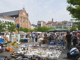 Place Du Jeu De Balle Flea Market  Brussels  Belgium  Europe