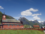 Church  Fjaerland  Western Norway  Norway  Scandinavia  Europe