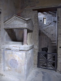 Temple to Domestic Gods in the Entrance Vestibule of House of the Menander  Pompeii