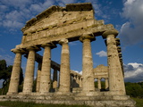 Temple of Athena  Paestum  UNESCO World Heritage Site  Campania  Italy  Europe