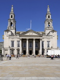 Civic Hall  Millennium Square  Leeds  West Yorkshire  England  Uk