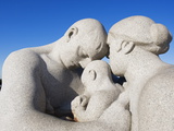 Parent and Child  Stone Sculpture By Emanuel Vigeland  Vigeland Park  Oslo  Norway  Scandinavia