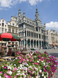Guildhalls in the Grand Place  UNESCO World Heritage Site  Brussels  Belgium  Europe
