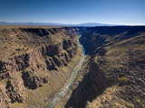 Rio Grande Gorge Bridge Near Taos  New Mexico  United States of America  North America
