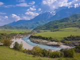 Landscape in the Southeast Area  Albania  Europe