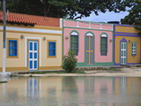 Colourful Houses  Gran Roque  Archipelago Los Roques National Park  Venezuela  South America