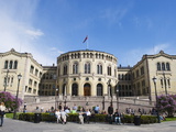 Stortinget Parliament Building  Oslo  Norway  Scandinavia  Europe