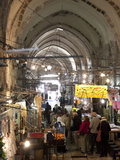 Marketplace in Covered Alleyway in the Arab Sector  Old City  Jerusalem  Israel  Middle East