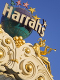 Detail of Harrah's Casino  Las Vegas  Nevada  United States of America  North America