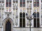 Bruges Museum-Stadhuis in the Burg  Bruges  West Flanders  Belgium  Europe