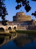 Castello Sant Angelo and River Tiber  Rome  Lazio  Italy  Europe