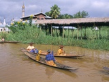 Floating Market  Ywama  Inle Lake  Shan State  Myanmar (Burma)  Asia