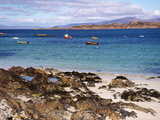 Small Boats  Isle of Iona  Inner Hebrides  Scotland  United Kingdom  Europe