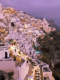 Fira  Island of Santorini (Thira)  Cyclades Islands  Aegean  Greek Islands  Greece  Europe