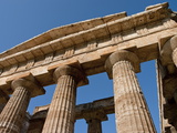 Temple of Hera (Basilica)  Ruins of Paestum  UNESCO World Heritage Site  Campania  Italy  Europe