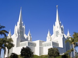 Mormon Temple in La Jolla  San Diego County  California  United States of America  North America