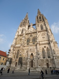 Regensburg Cathedral Dedicated to St Peter  Regensburg  Bavaria  Germany