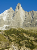 Aiguilles Du Dru  Mont Blanc Range  Chamonix  French Alps  France  Europe