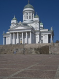 The Lutheran Cathedral in Senate Square  Helsinki  Finland  Scandinavia  Europe