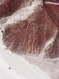 Spaceman  Lines and Geoglyphs of Nasca  UNESCO World Heritage Site  Peru  South America