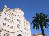 Cathedral  Monaco  Cote D'Azur  Mediterranean  Europe