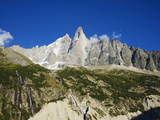 Aiguilles Du Dru  Mont Blanc Range  Chamonix  French Alps  France  Europe