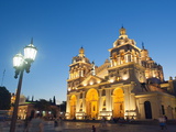Cordoba Cathedral at Night  Cordoba  Argentina  South America