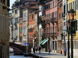 Canal Scene  Venice  Veneto  Italy  Europe