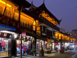 Wenshu Yuan Ancient District at Dusk  Chengdu  Sichuan  China  Asia