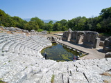 The Roman Ruins of Butrint  UNESCO World Heritage Site  Albania  Europe