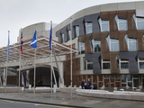 Scottish Parliament Building  Edinburgh  Scotland  Uk
