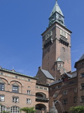Town Hall Inner Precinct  Copenhagen  Denmark  Scandinavia  Europe